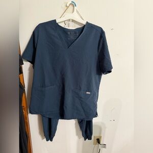 FIGS Deep Blue Scrub Ensemble